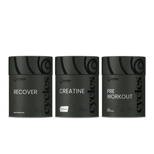 Combo Training - Recover Red Berries, Creatine e Pre Workout